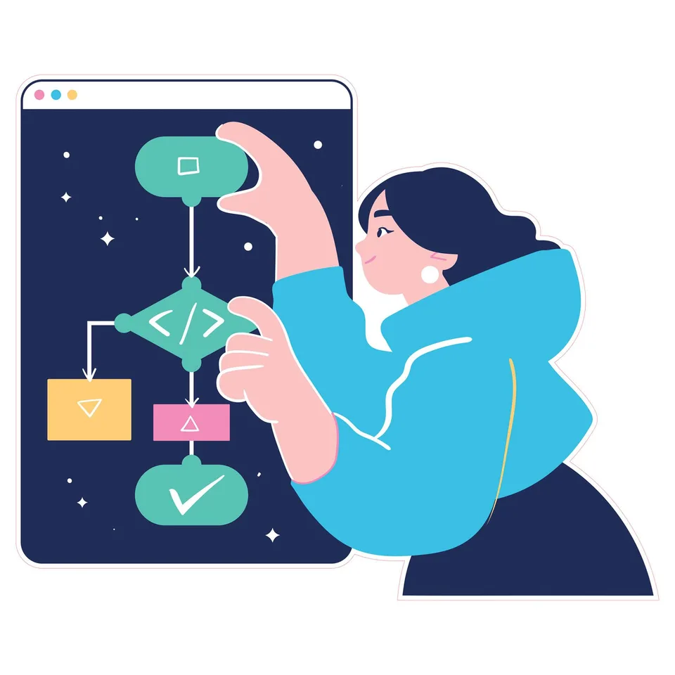 Sticker STEM, Matematică și Informatică – Informatică, set E9, 150 cm, sticker 3
