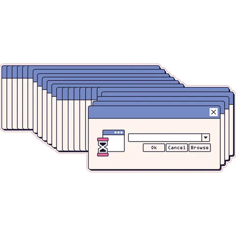 Sticker STEM, Matematică și Informatică - Informatică, set E10, 150 cm, sticker 5
