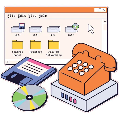 Sticker STEM, Matematică și Informatică - Informatică, set E10, 150 cm, sticker 10