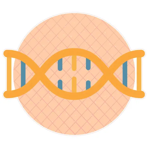 Autocolant STEM, Științe ale naturii - Biologie, set F7, 150 cm, autocolant 4
