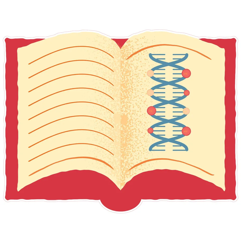 Autocolant STEM, Științe ale naturii - Biologie, set F7, 150 cm, autocolant 6