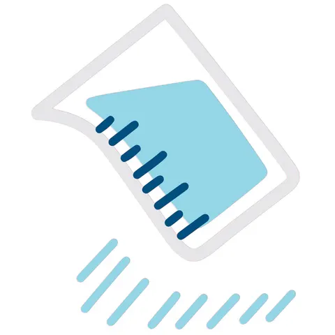 Sticker STEM, Științe ale naturii – Chimie, set H2, 150 cm, sticker 5
