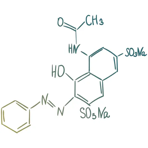 Sticker STEM, Științe ale naturii - Chimie, set H3, 150 cm, sticker 5