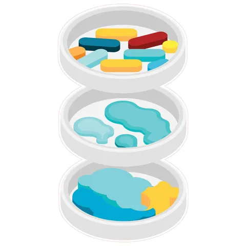 Sticker STEM, Științe ale naturii - Chimie, set H6, 150 cm, sticker 2