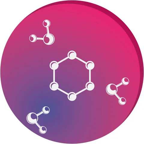 Sticker STEM, Științe ale naturii - Chimie, set H7, 150 cm, sticker 2