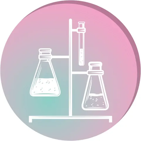 Sticker STEM, Științe ale naturii - Chimie, set H7, 150 cm, sticker 6