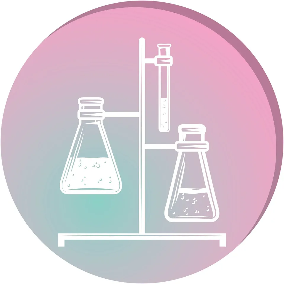 Sticker STEM, Științe ale naturii - Chimie, set H7, 150 cm, sticker 6
