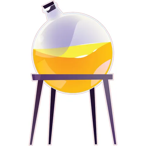 Sticker STEM, Științe ale naturii – Chimie, set H9, 150 cm, sticker 4