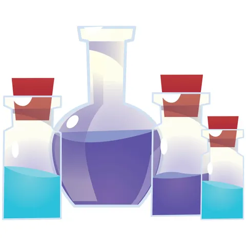 Sticker STEM, Științe ale naturii - Chimie, set H9, 150 cm, sticker 5
