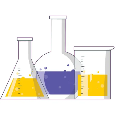 Sticker STEM, Științe ale naturii - Chimie, set H10, 150 cm, sticker 5
