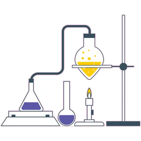 Sticker STEM, Științe ale naturii – Chimie, set H10, 150 cm, sticker 9