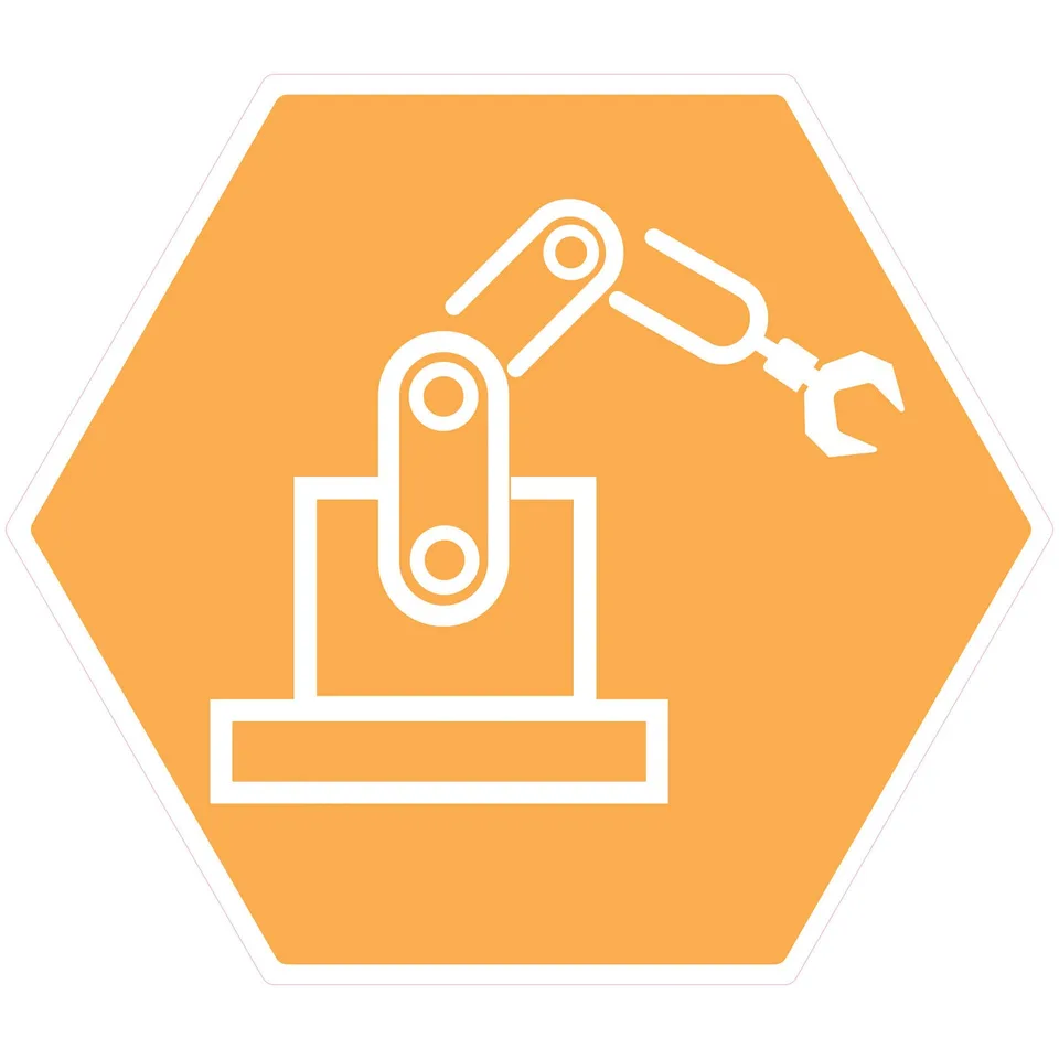 Sticker STEM, Robotică și Sisteme Cyber-Fizice, set I1, 150 cm, sticker 6