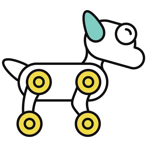 Sticker STEM, Robotică și Sisteme Cyber-Fizice, set I2, 150 cm, sticker 7