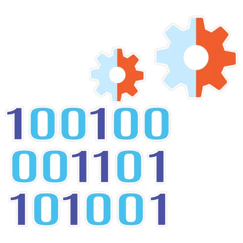 Sticker STEM, Robotică și Sisteme Cyber-Fizice, set I5, 150 cm, sticker 9