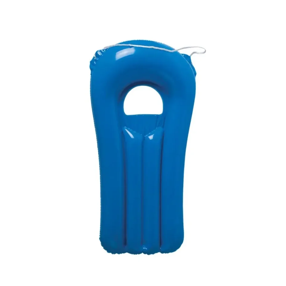 Cool Saltea Henley, gonflabilă, de plajă, pentru copii, cu frânghie, albastră