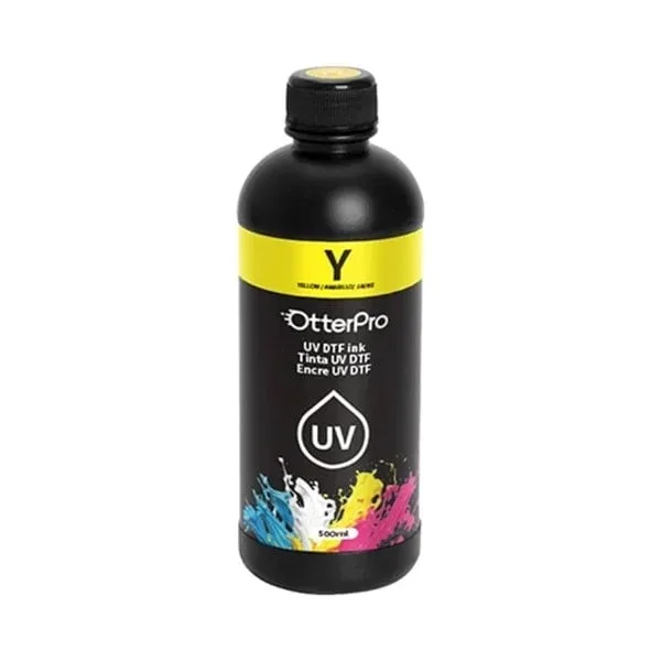 Otter Pro Cerneală UV DTF, 500 ml, Galben