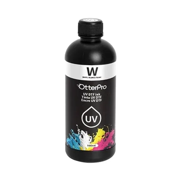 Otter Pro Cerneală UV DTF, 500 ml, Alb