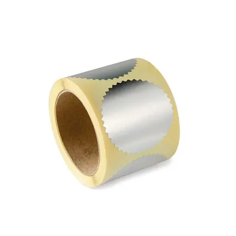 Colop Folie cu etichete, diametru 55 mm, argintiu, 250 buc.