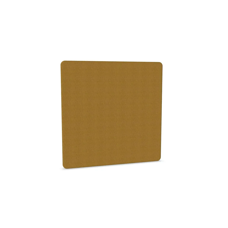 Panou acustic Narbutas Free Standing, 1400 x 36 x 1400 mm, PAL 16 mm, galben