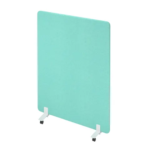 Separator acustic Narbutas Free Standing, 1400 x 36 x 1800 mm, material Velito Presto mentă deschis, PAL 16 mm