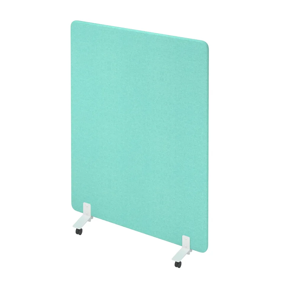 Separator acustic Narbutas Free Standing, 1400 x 36 x 1800 mm, material Velito Presto mentă deschis, PAL 16 mm