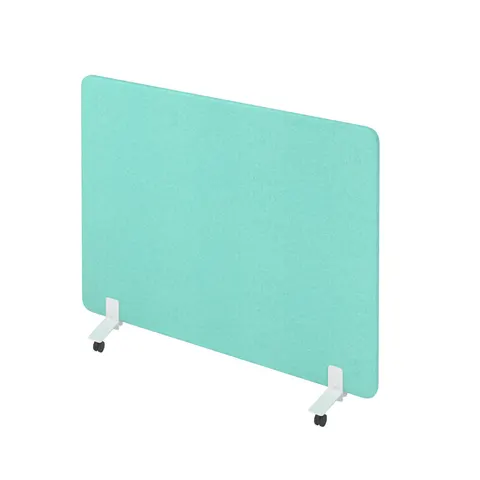 Separator acustic Narbutas Free Standing, 1600 x 36 x 1200 mm, material Velito Presto mentă deschis, PAL 16 mm