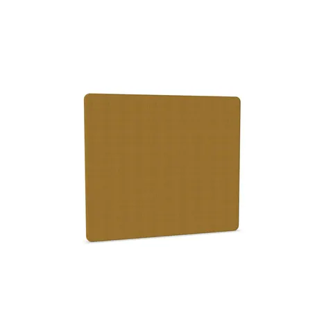 Panou acustic Narbutas Free Standing, 1600 x 36 x 1400 mm, PAL 16 mm, galben