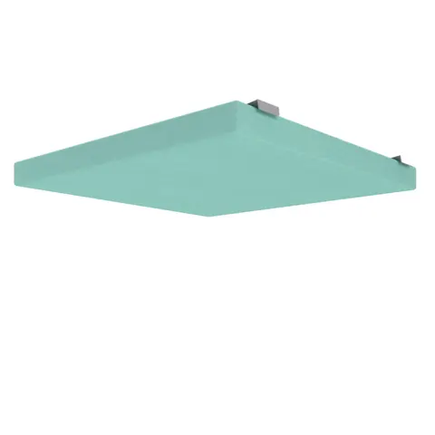 Panou de tavan Narbutas Modus Light, 57.5 x 57.5 cm, material Velito Presto, mentă deschis