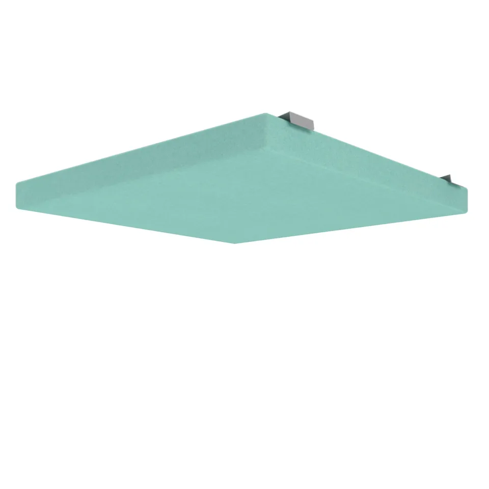Panou de tavan Narbutas Modus Light, 57.5 x 57.5 cm, material Velito Presto, mentă deschis