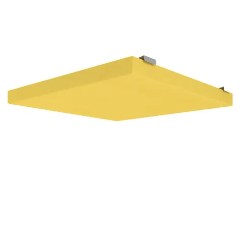 Panou de tavan Narbutas Modus Light, 57.5 x 57.5 cm, material Velito Presto, galben