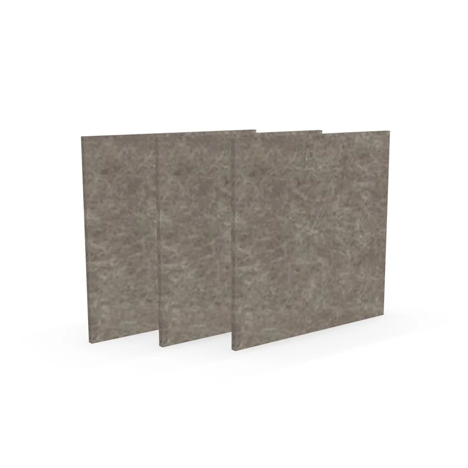 Panou acustic Narbutas Pet, pătrat, 200 x 200 x 9 mm, fetru PET, 3 buc., nisip