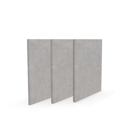 Panou acustic Narbutas Pet, pătrat, 200 x 200 x 9 mm, fetru PET, 3 buc., bej deschis