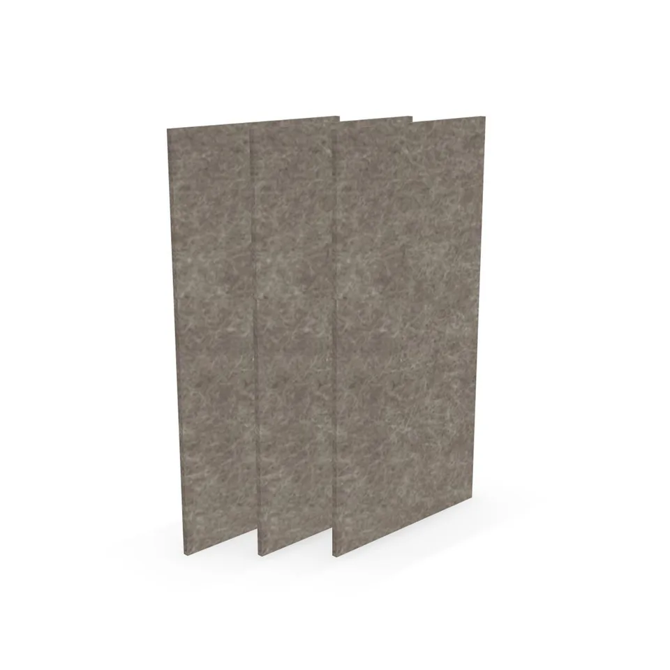 Panou acustic Narbutas Pet, dreptunghi, 200 x 400 x 9 mm, fetru PET, 3 buc., nisip