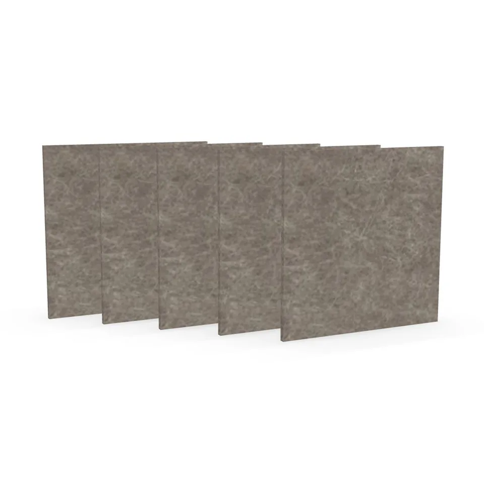 Panou acustic Narbutas Pet, pătrat, 200 x 200 x 9 mm, fetru PET, 5 buc., nisip