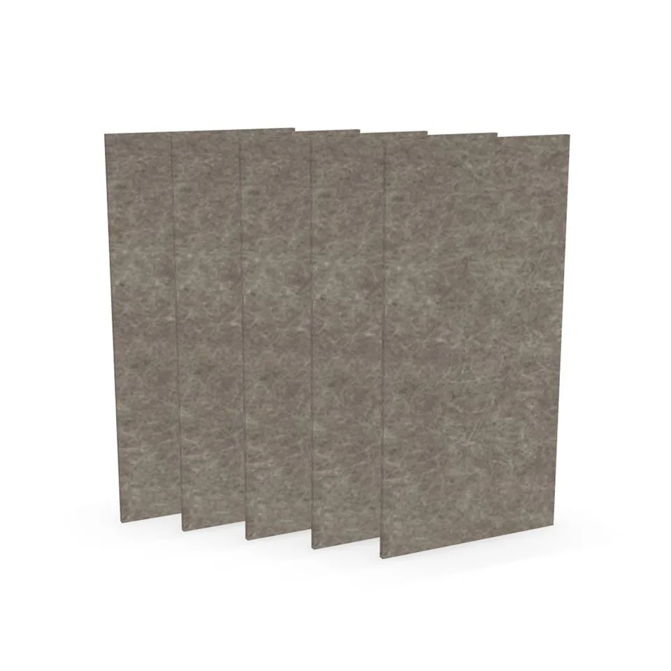 Panou acustic Narbutas Pet, dreptunghi, 200 x 400 x 9 mm, fetru PET, 5 buc., nisip