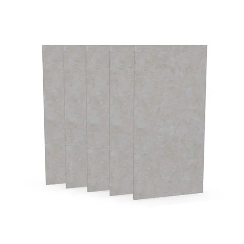 Panou acustic Narbutas Pet, dreptunghi, 200 x 400 x 9 mm, fetru PET, 5 buc., bej deschis