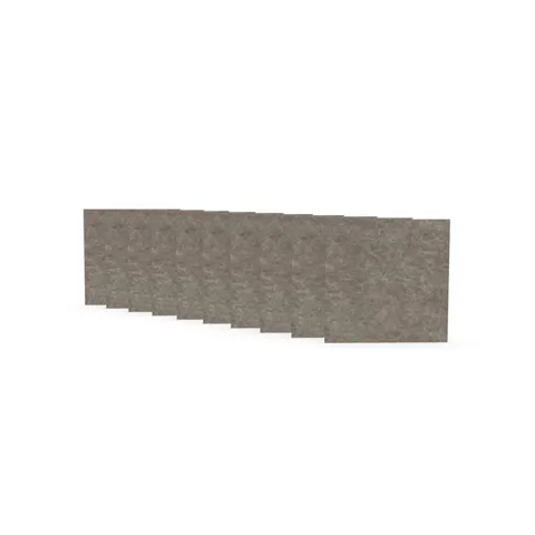 Panou acustic Narbutas Pet, pătrat, 200 x 200 x 9 mm, fetru PET, 10 buc., nisip
