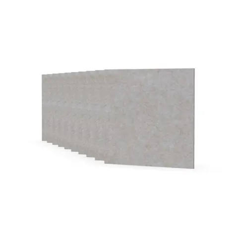 Panou acustic Narbutas Pet, pătrat, 200 x 200 x 9 mm, fetru PET, 10 buc., bej deschis
