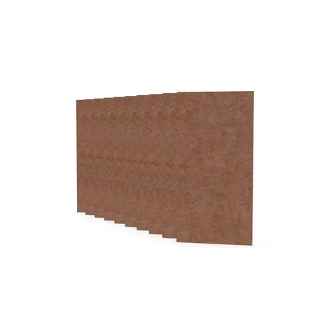 Panou acustic Narbutas Pet, dreptunghi, 200 x 400 x 9 mm, fetru PET, 10 buc., coral