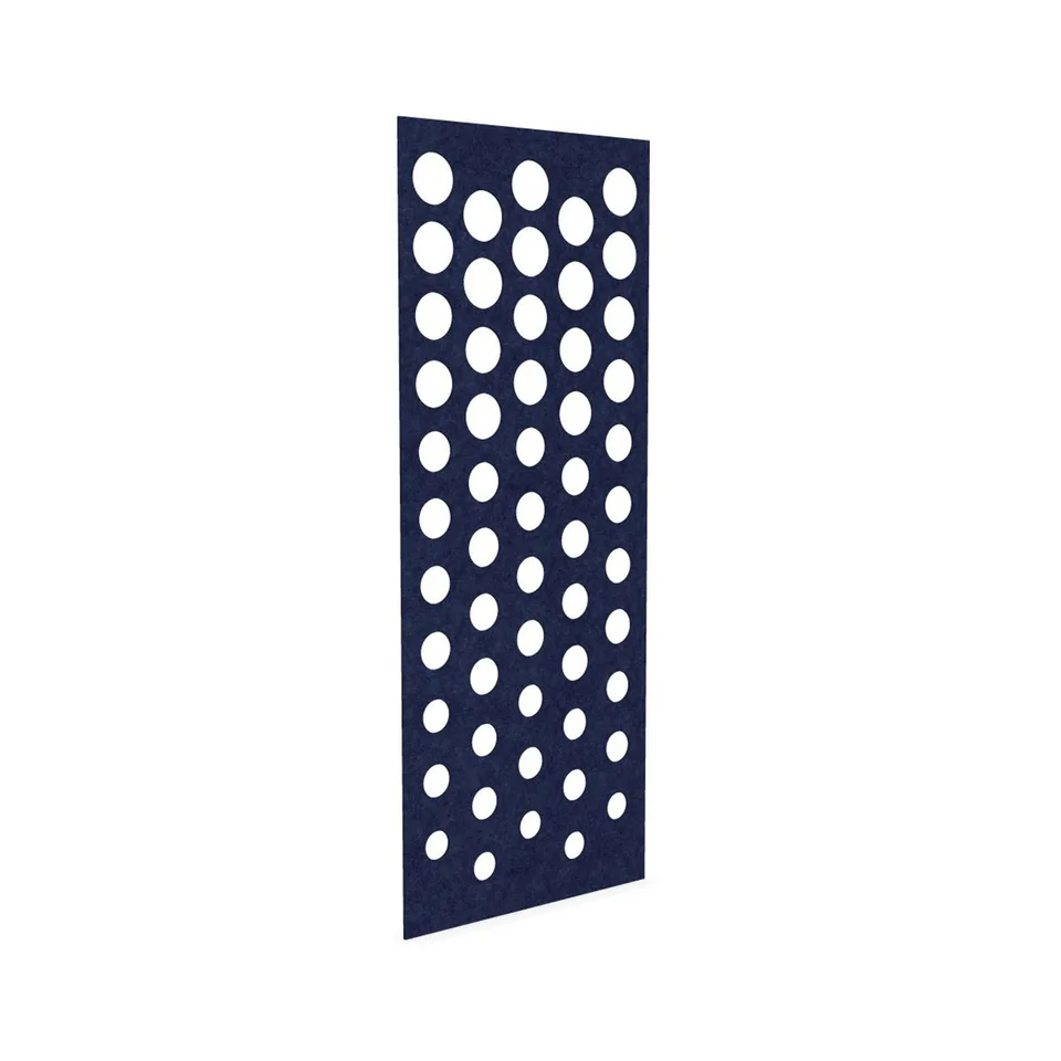 Panou acustic Narbutas Pet Disco, 800 x 2000 x 9 mm, fetru PET, albastru închis