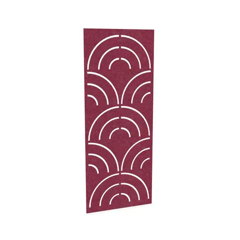 Panou acustic Narbutas Pet Disco, 800 x 200 x 9 mm, fetru PET, roz închis