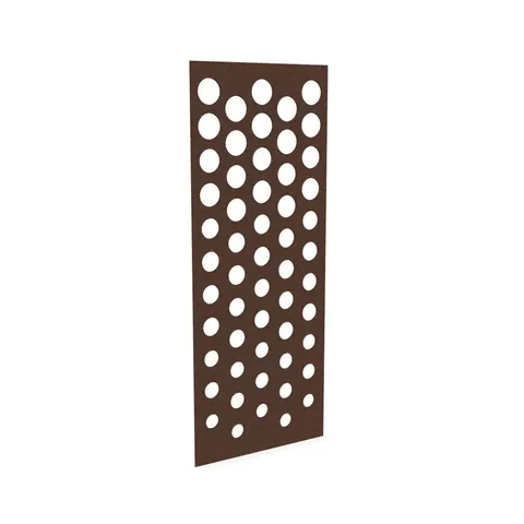 Panou acustic Narbutas Pet Disco, 800 x 2000 x 9 mm, fetru PET, castaniu