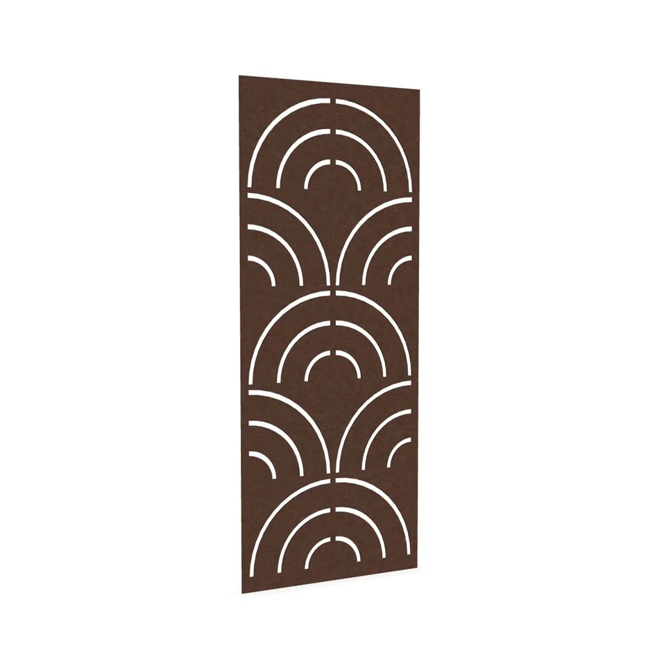 Panou acustic Narbutas Pet Disco, 800 x 200 x 9 mm, fetru PET, castaniu