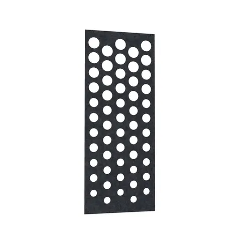 Panou acustic Narbutas Pet Disco, 800 x 2000 x 9 mm, fetru PET, gri închis