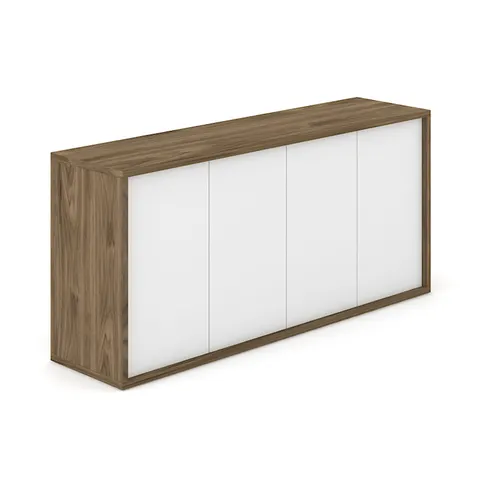 Dulap Narbutas Nova Executive, 1600 x 350 x 750 mm, PAL, melamină stejar amber