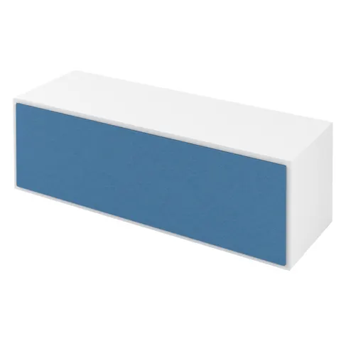 Panou spate pentru dulap Narbutas, tapițat, 1162 x 334 x 7 mm, material textil Synergy, albastru