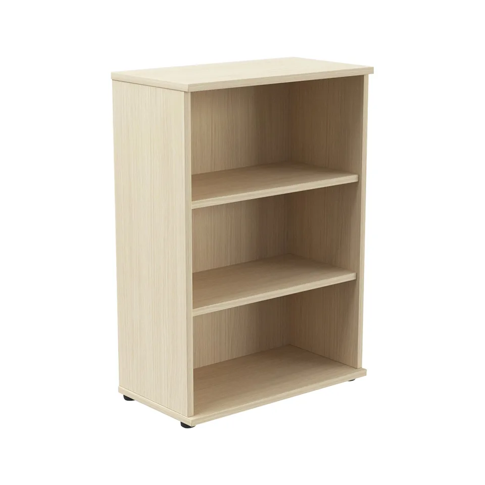 Corp cu rafturi Narbutas Uni, 800 x 425 x 1120 mm, PAL, melamină stejar albit