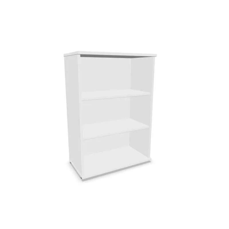 Corp cu rafturi Narbutas Uni, 800 x 425 x 1120 mm, PAL, melamină albă