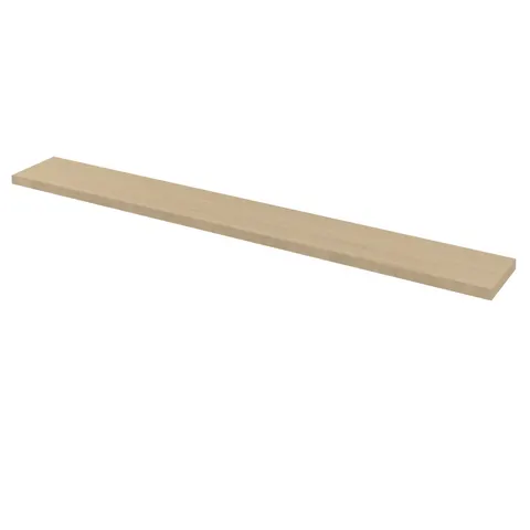 Blat de conectare pentru masa de conferință Narbutas Nova, 1400 x 180 x 25 mm, PAL 25 mm, melamină stejar albit