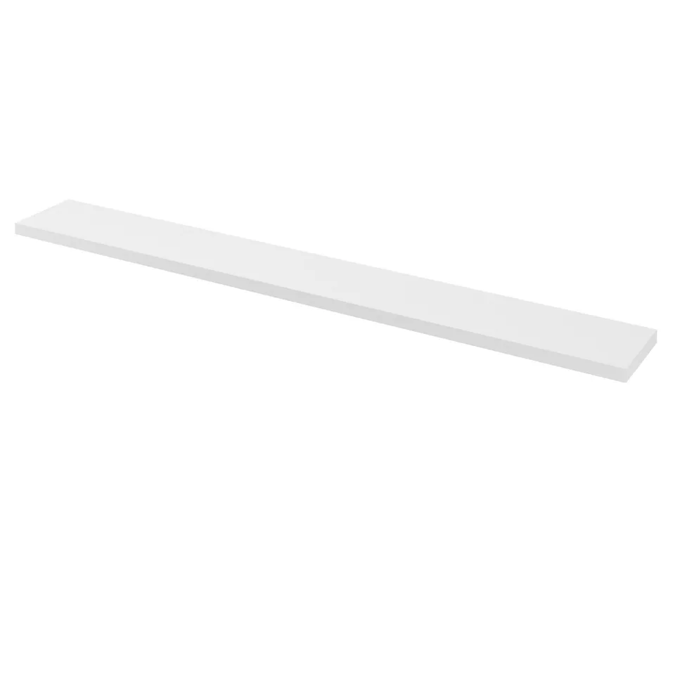 Blat de conectare pentru masa de conferință Narbutas Nova, 1400 x 180 x 25 mm, melamină albă
